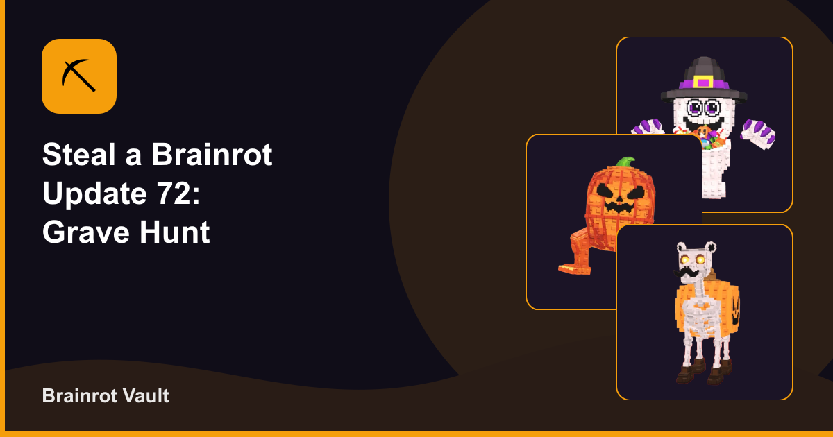 Steal a Brainrot Update 72: Grave Hunt Dig Event Guide
